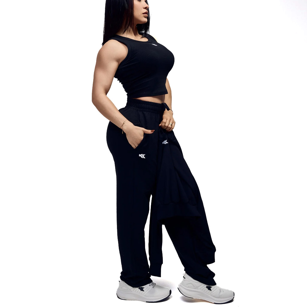 Pantalon Nica Pro Moleton FEM Negro